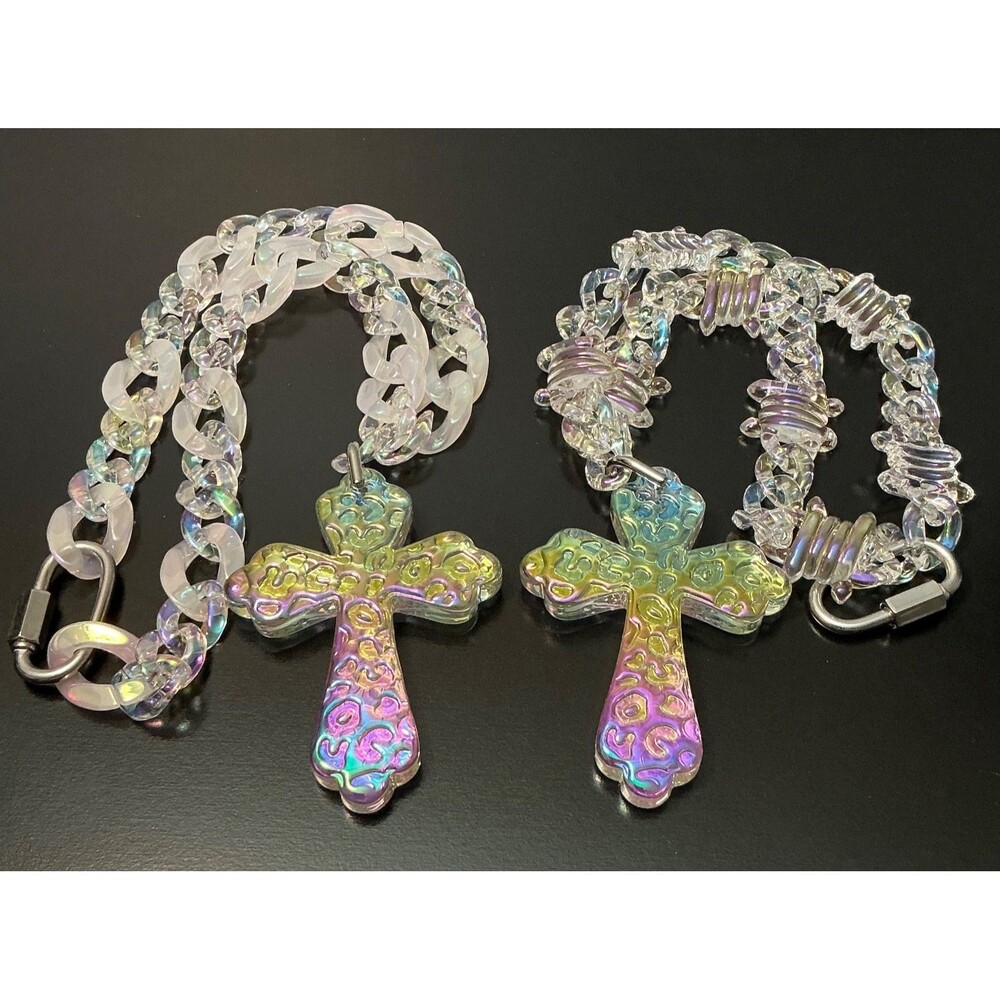 Hip Hop Necklace & Cross Pendant New Men Women Teen Jewelry